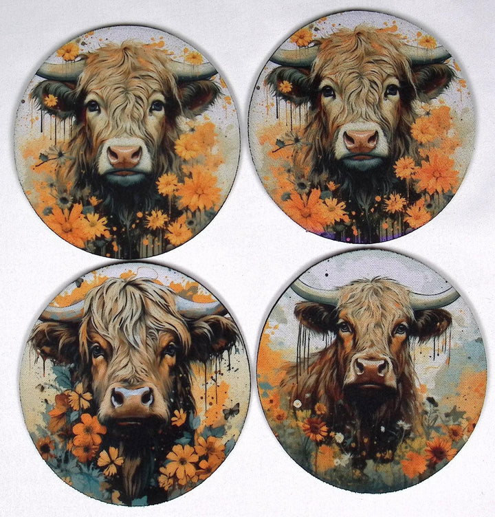 Fall Round Table Coaster - 0001 product photo