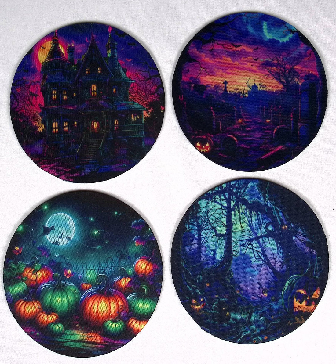 Halloween Round Table Coaster - 0001 product photo