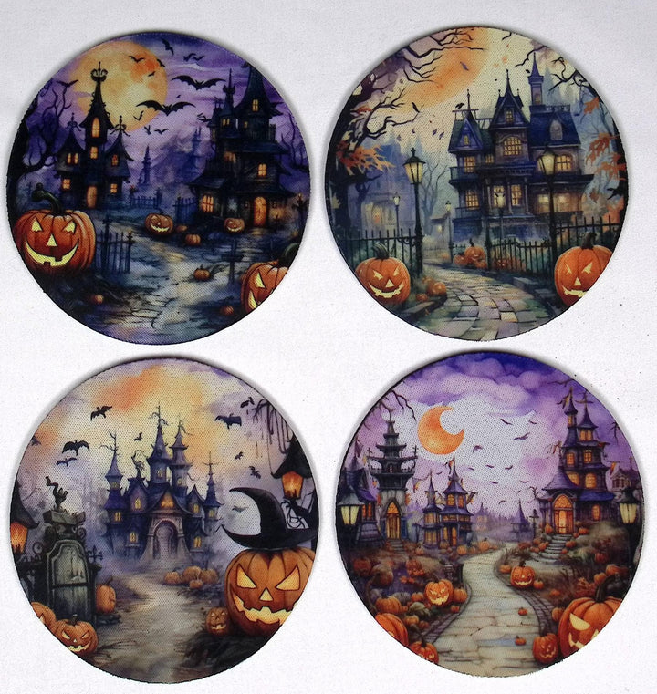 Halloween Round Table Coaster - 0002 product photo