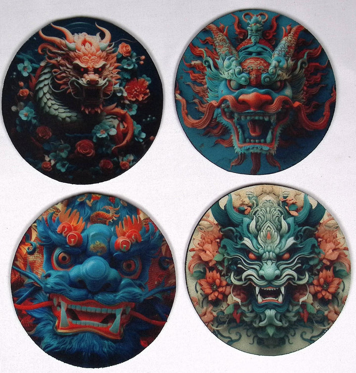 Mythical Round Table Coaster - 0002 product photo