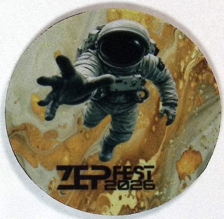 ZEPFEST 2026 Round Table Coasters