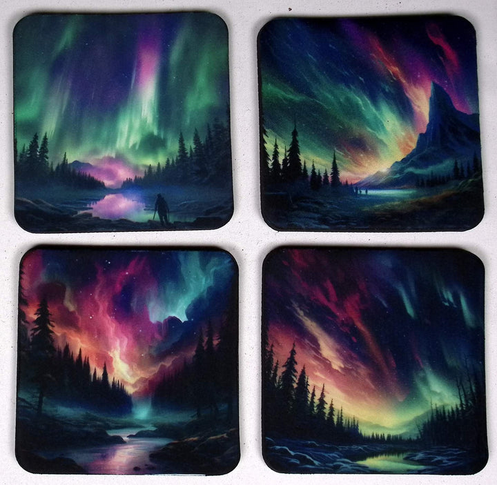 Abstract Square Table Coaster - 0003 product photo