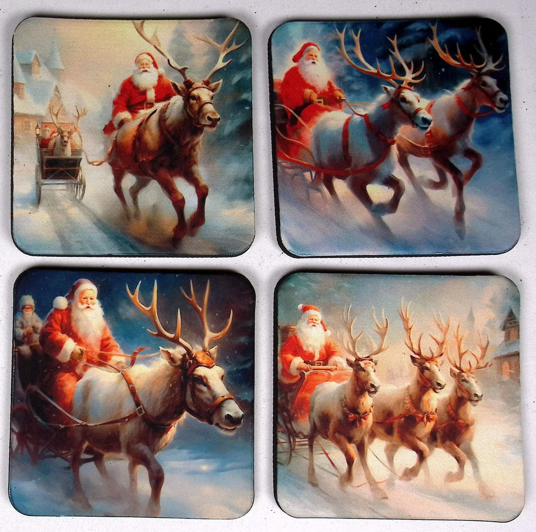 Christmas Square Table Coaster - 0002 product photo