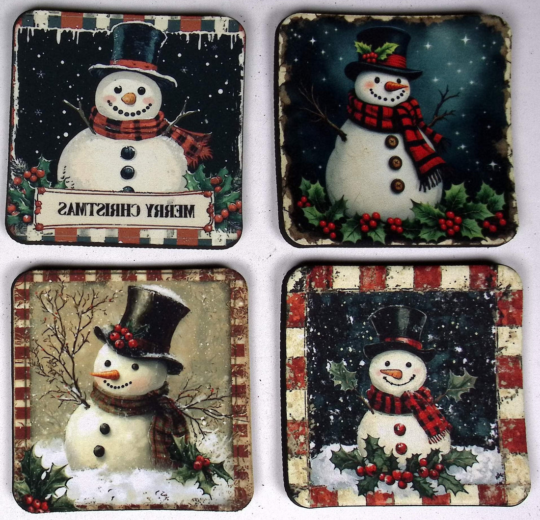 Christmas Square Table Coaster - 0003 product photo