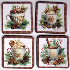 Christmas Square Table Coaster - 0006 product photo