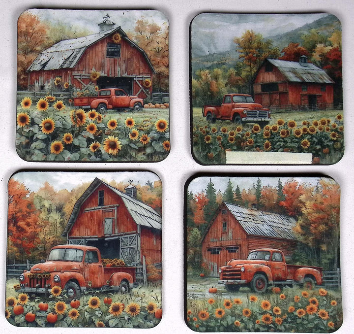 Christmas Square Table Coaster - 0007 product photo