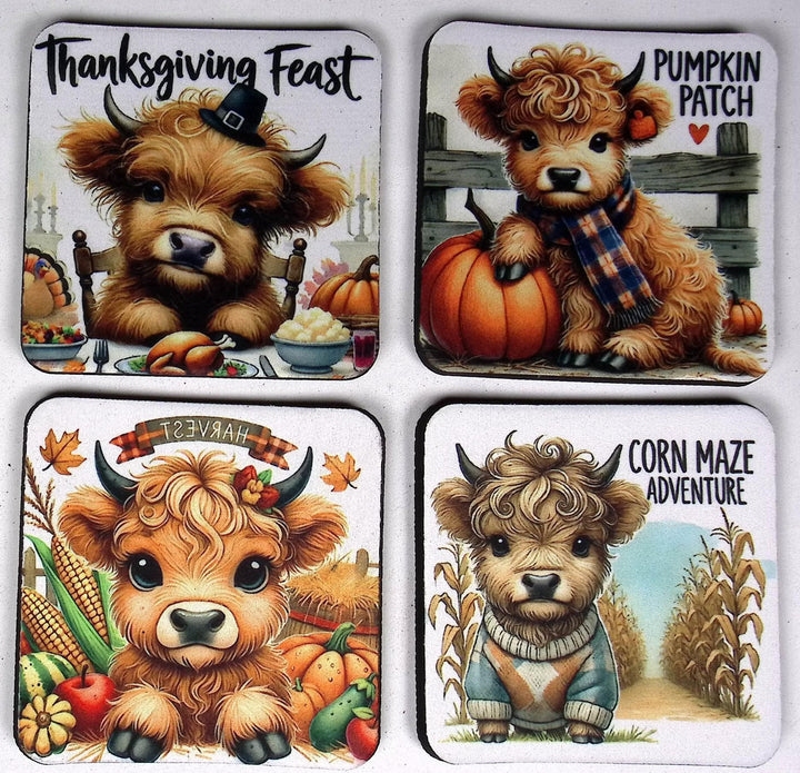 Fall Square Table Coaster - 0002 product photo
