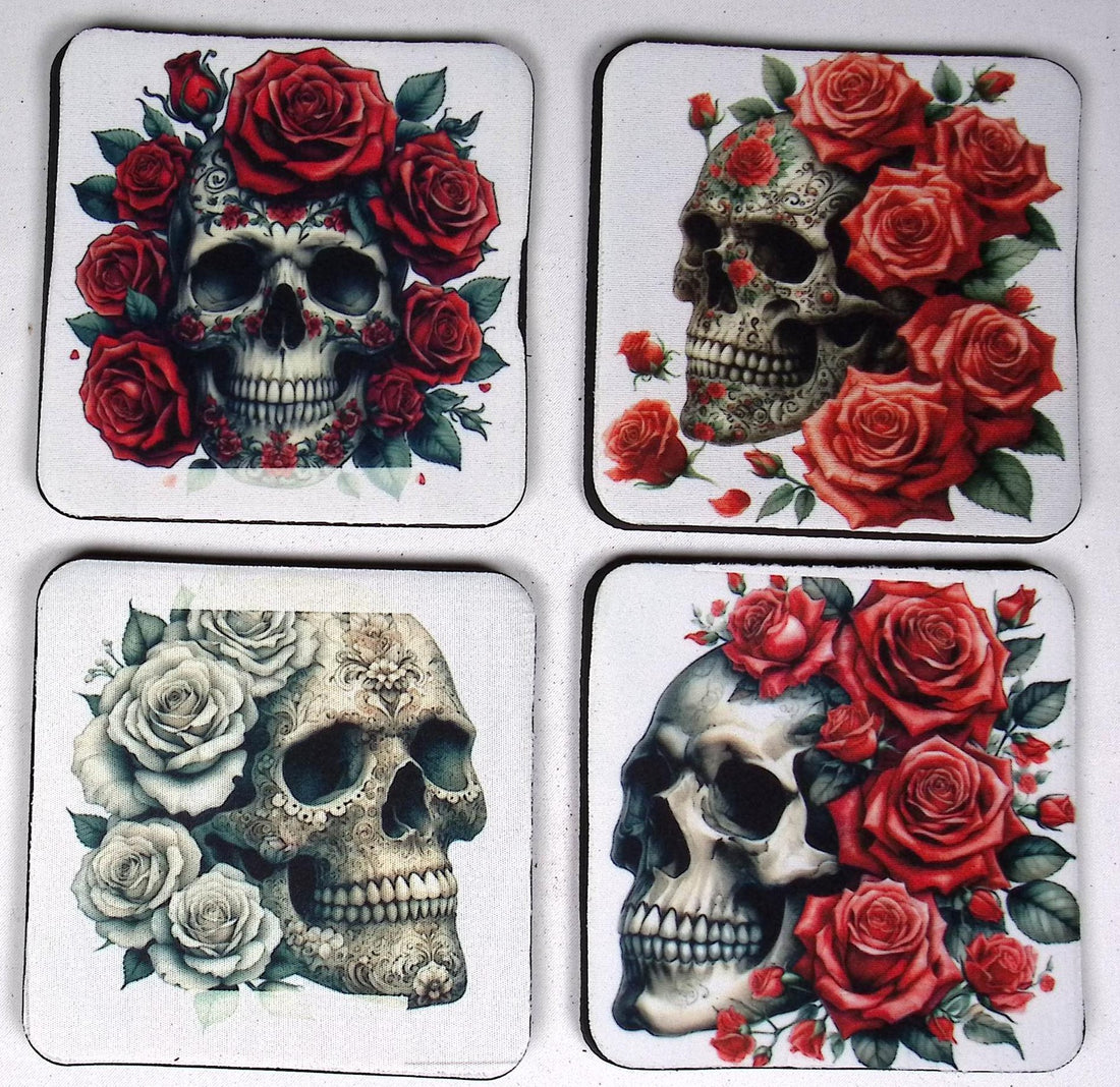 Halloween Square Table Coaster - 0001 product photo