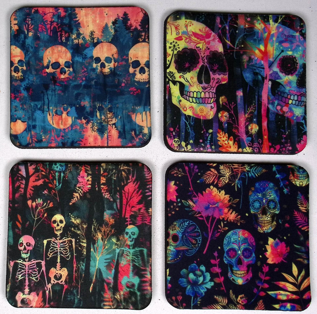 Halloween Square Table Coaster - 0006 product photo