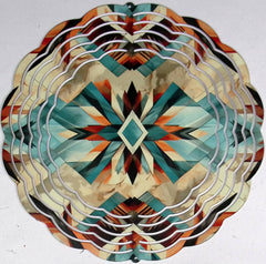 Abstract Eight Inch Wind Spinner - 0002 product photo