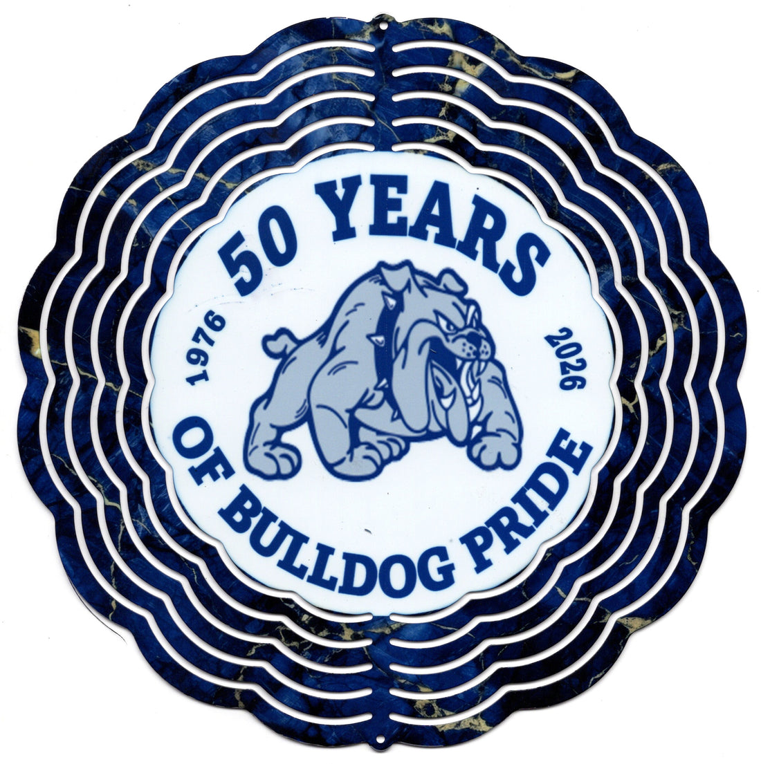 1976 Bulldog Reunion Wind Spinner