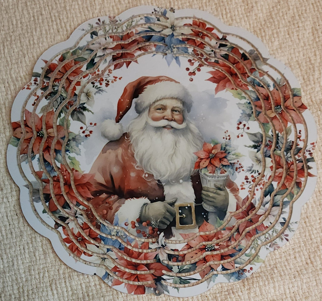 Christmas Eight Inch Wind Spinner - 0001 product photo