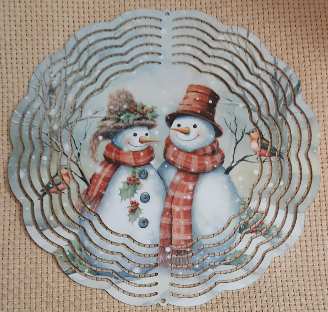 Christmas Eight Inch Wind Spinner - 0002 product photo