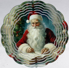 Christmas Eight Inch Wind Spinner - 0006 product photo