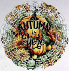 Fall Eight Inch Wind Spinner - 0001 product photo