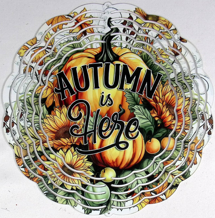 Fall Eight Inch Wind Spinner - 0001 product photo