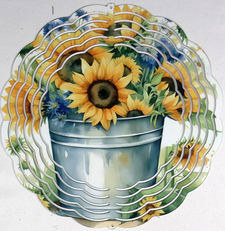 Fall Eight Inch Wind Spinner - 0002 product photo
