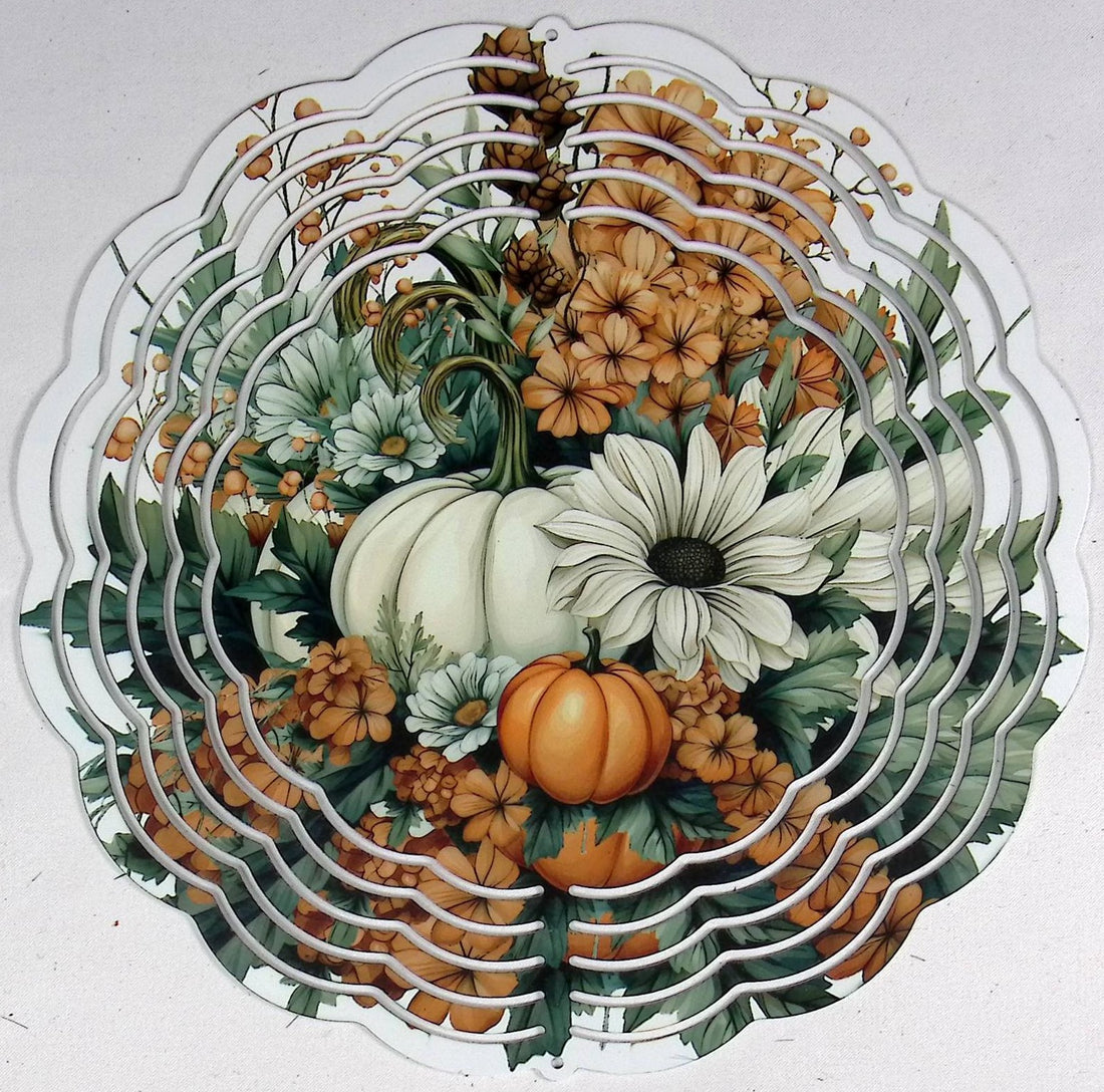 Fall Eight Inch Wind Spinner - 0003 product photo