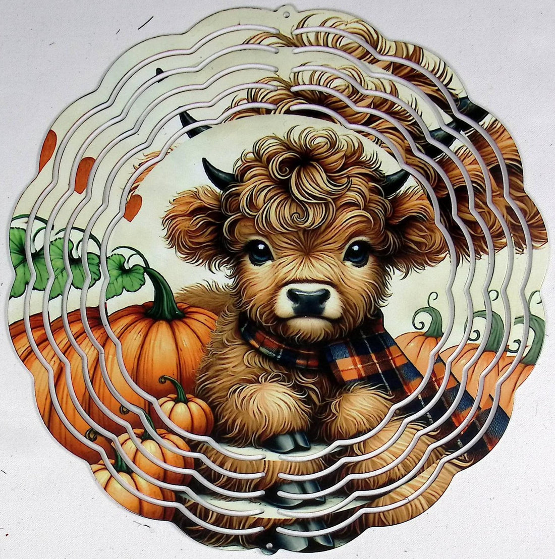 Fall Eight Inch Wind Spinner - 0004 product photo