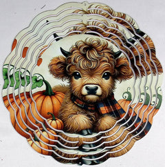 Fall Eight Inch Wind Spinner - 0004 product photo