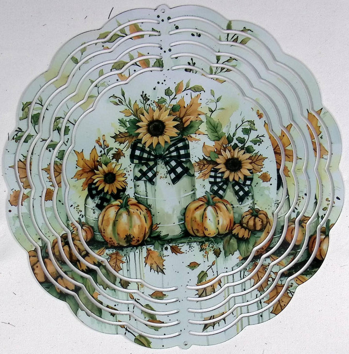 Fall Eight Inch Wind Spinner - 0006 product photo