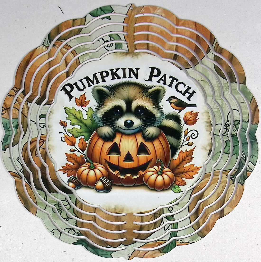 Fall Eight Inch Wind Spinner - 0007 product photo