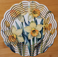 Floral Eight Inch Wind Spinner - 0003 product photo