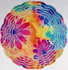 Floral Eight Inch Wind Spinner - 0008 product photo