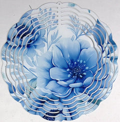 Floral Eight Inch Wind Spinner - 0009 product photo