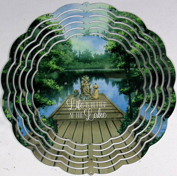 Summer Eight Inch Wind Spinner - 0001 product photo