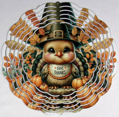 Thanksgiving Eight Inch Wind Spinner - 0001 product photo