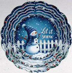 Winter Eight Inch Wind Spinner - 0002 product photo